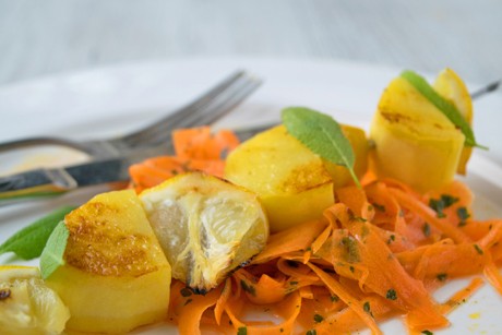 Salbei-Kartoffel-Spieß