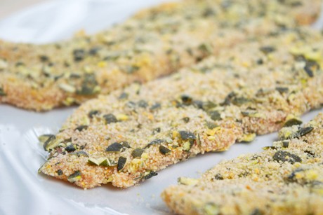 Kürbiskernschnitzel