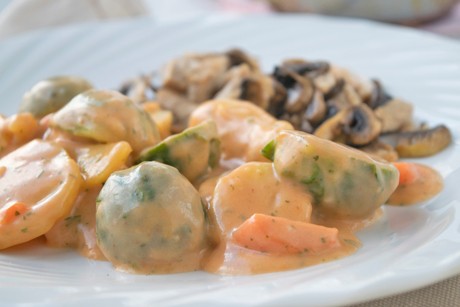 Ragout mit Gemüse