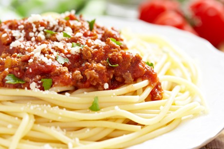 Spaghetti Bolognese aus Italien
