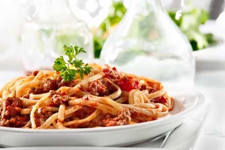 Italienische Spaghetti Bolognese