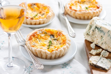 Kürbis-Quiche