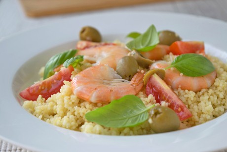 Couscous mit frutti di mare