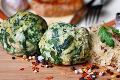 Spinatknödel