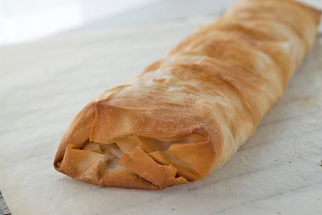 Strudel mit Bärlauch