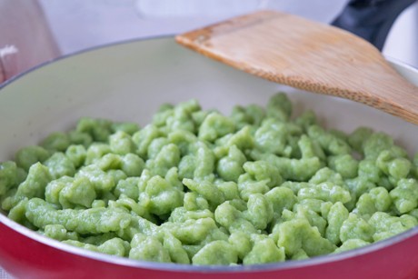 Spinatspätzle