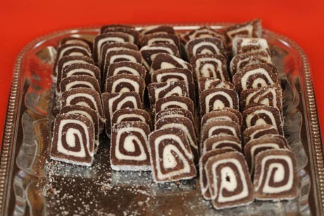 Amaretto-Kokos-Spiralen