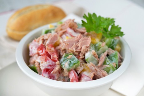 Thunfischsalat mit Paprika
