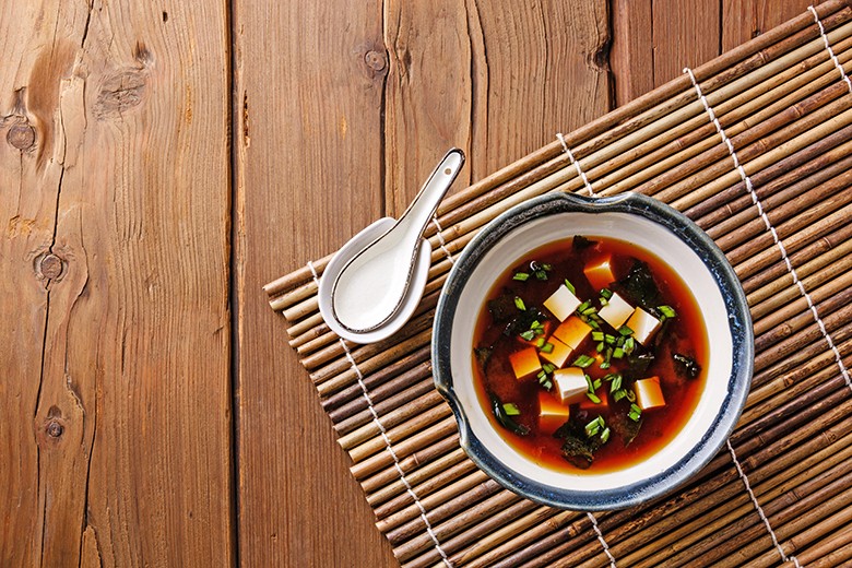 Tofu-Miso-Suppe