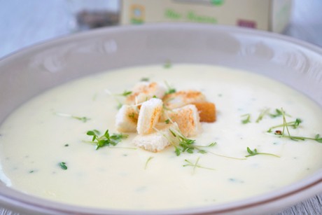 Jungzwiebel-Cremesuppe