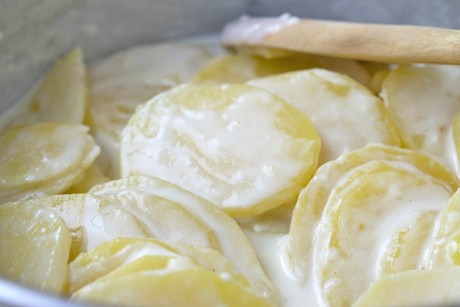 Erdäpfel-Bechamelsauce