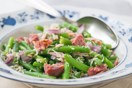 Fisolen-Kren-Salat