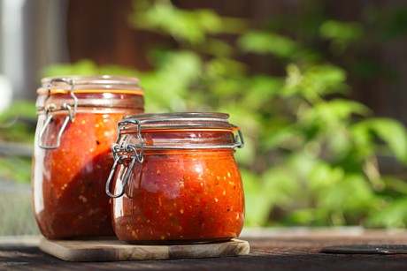 Selbstgemachtes Tomatenketchup