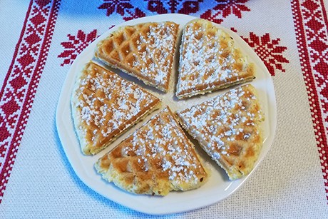 Knusprige Aniswaffeln