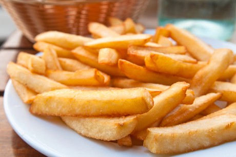 Selbstgemachte Pommes Frites