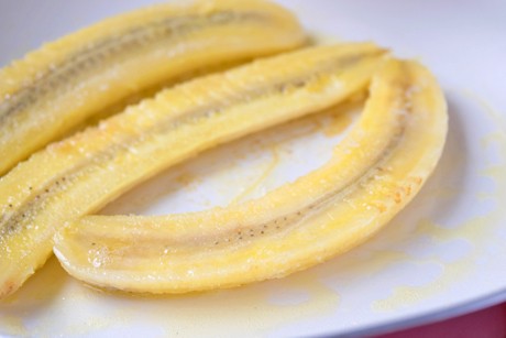 Karamellisierte Banane