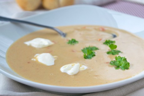 Erdnuss-Suppe