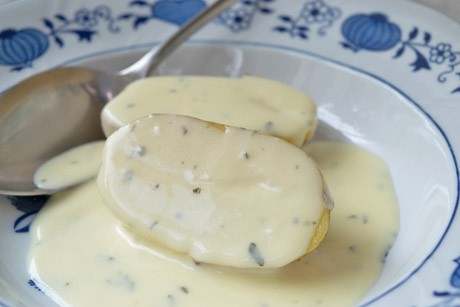 Gorgonzolarahmsauce