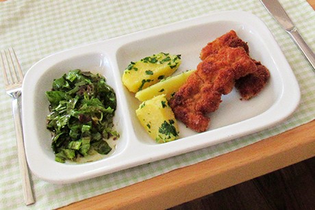 Bauchfleisch-Schnitzel