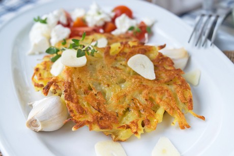 Knoblauchpuffer
