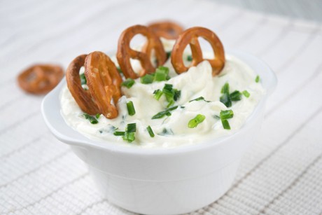 Topfenkäse mit Schnittlauch