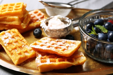 Einfacher Waffelteig