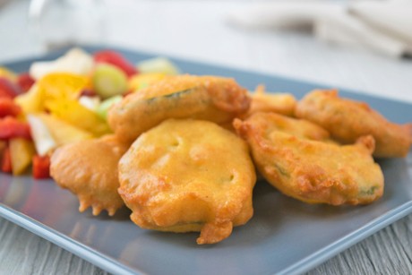 Frittierte Zucchini