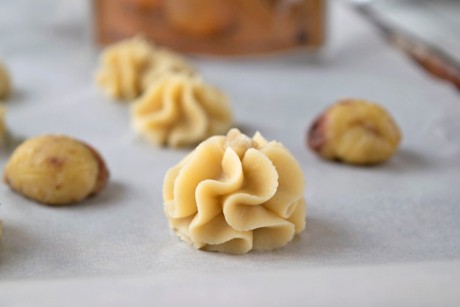 Herzoginkartoffeln mit Maronen