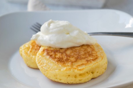 Blinis mit Topfen