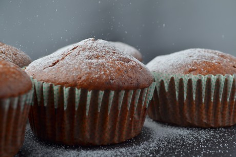 Topfen Muffins mit Schokolade