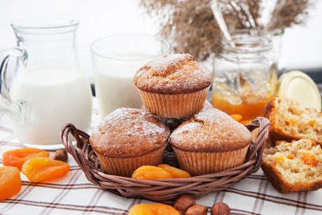 Marillen-Muffins