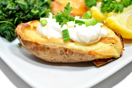 Frischkäse Kartoffeln