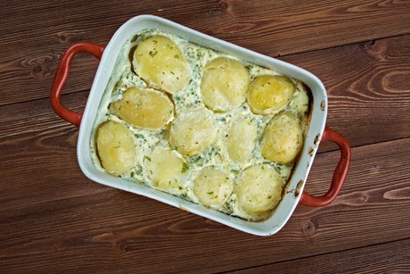 Kartoffeln mit Frischkäse