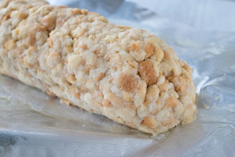 Serviettenknödel in Alufolie