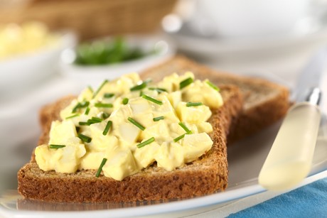 Eiersalat mit Schnittlauch