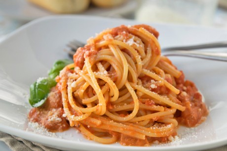 Tomatensoße für Spaghetti