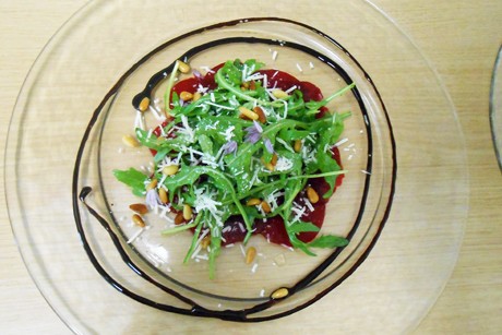 Rote Rüben Carpaccio