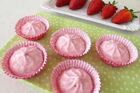 Erdbeermousse