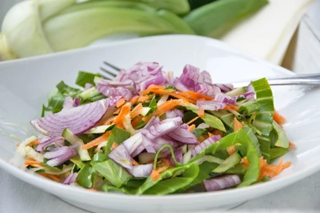 Pak Choi Gemüsesalat