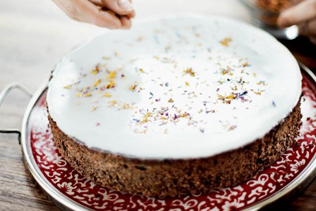 Flower Power Mohntorte