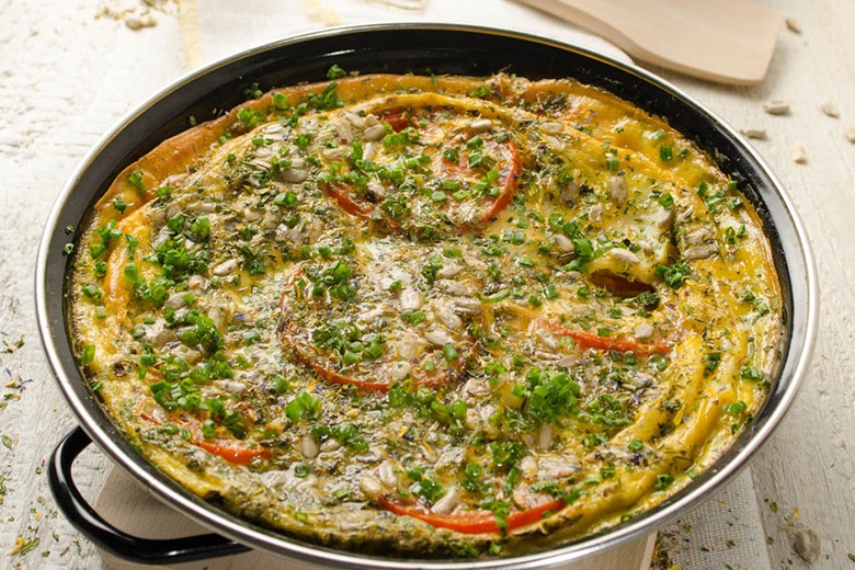 Sprossen Omlette