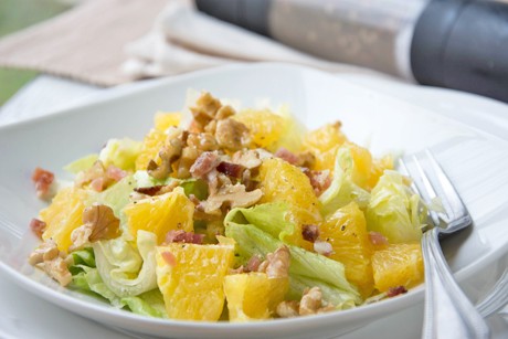 Pikanter Orangensalat