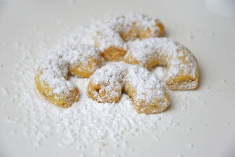 Herzhafte Vanillekipferl