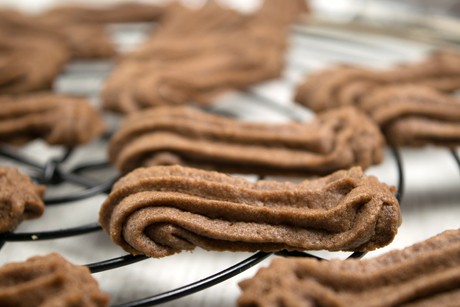 Schokospritzgebäck