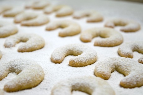 Vanillekipferl ohne Ei