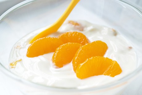 Mandarinen-Topfencreme