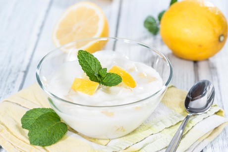 Joghurt-Zitronendessert