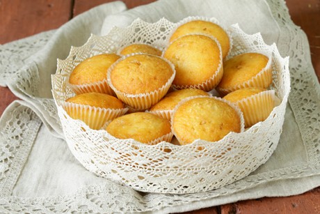 Saftige Orangenmuffins