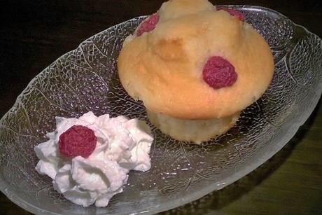 Vanille-Himbeer-Muffins