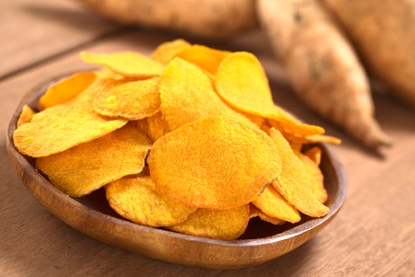 Süßkartoffel Chips